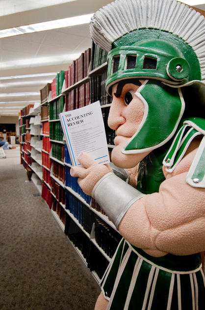 Sparty Photograph